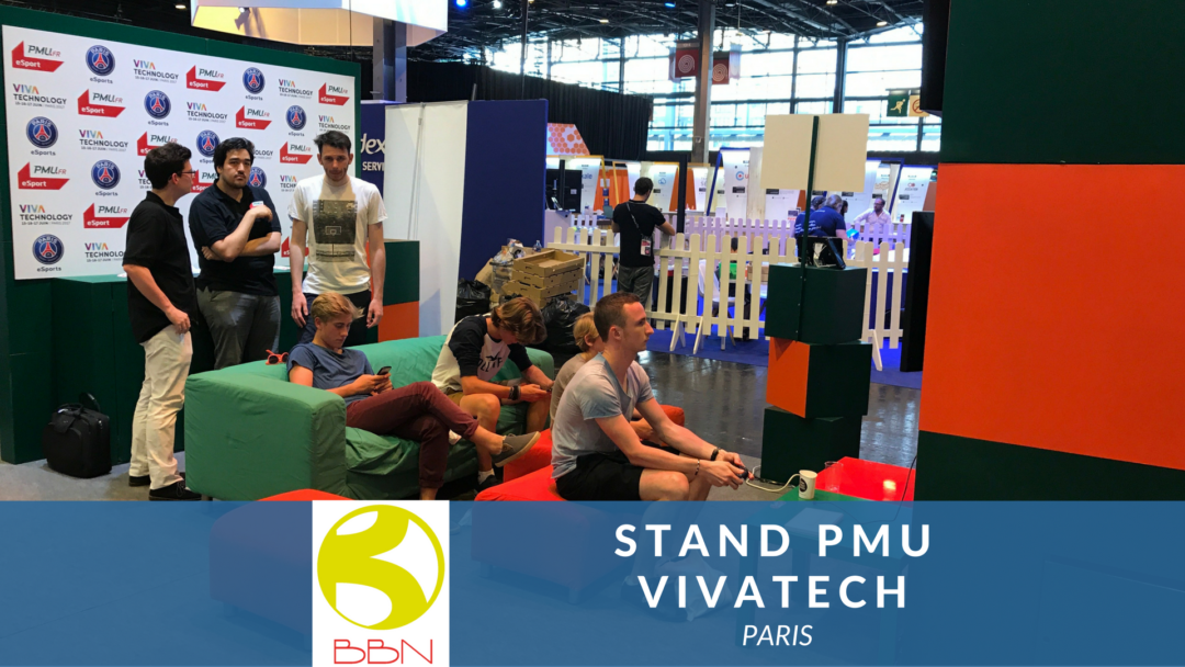 Illustration organisation Stand PMU Vivatech Paris